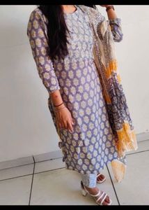Elegant Printed Kurta Set