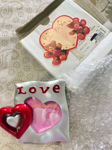 Love Photo Frame With Stand And Packing 🫶🏻😍