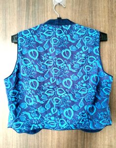 Women Cotton Sleeveless Jacket