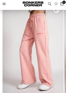Bonkers Corner Pink Wide Leg Sweatpants