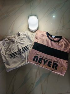Title: Retro Adidas Baggy T-Shirt Duo 😎👕