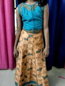 Embroidered Indian Dress