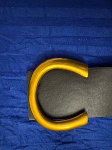 Clearance Sale: Black Belt Golden Buckle