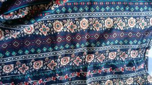 Vintage Floral Print Dress