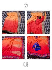 Combo Heavy Saree