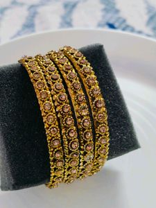 Gold Tone Bangles