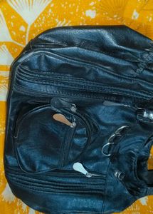 Vintage Black Shoulder Bag