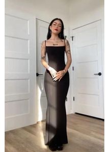 Black Bodycon Maxi Dress