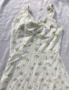 Brand New (Urbanic) Yellow A-line Floral SunDress