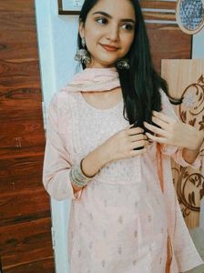 pink kurta set🌷