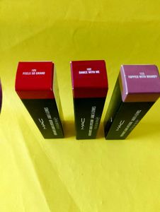 3 Mac Matte Liquid Lipstick