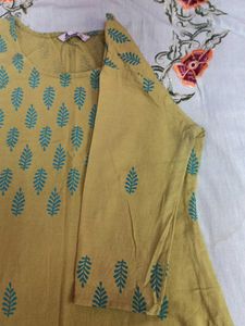 Leaf Print Kurta