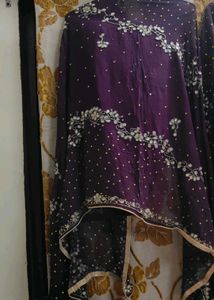 Elegant Purple Dupatta