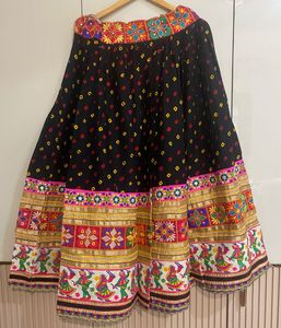 Black Navratri Chaniya Choli