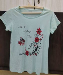 Pretty Ice Blue Tshirt 👕