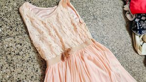 Cream Colour Mini Dress