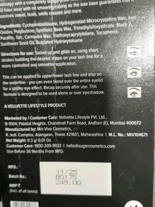 SUGAR Kohl Intense Kajal