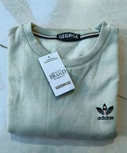 Blue Long Sleeve Sweatshirt