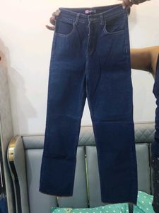 Dark Blue Denim Jeans, Size 26