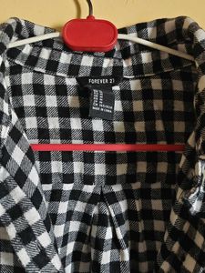 Forever 21 Checkered Shirt