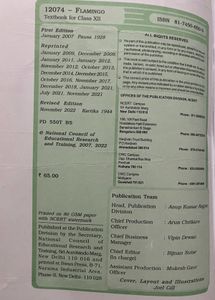 Class XII English Textbooks: Flamingo &amp; Vistas