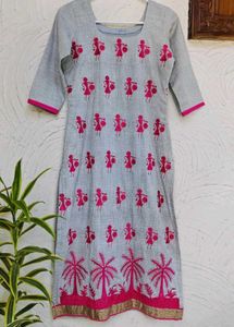 🌴Coastal Design Embroidered Suit