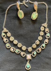 Rhinestone Double Layer Choker