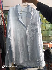 H&amp;M Light Blue Button-Down Shirt