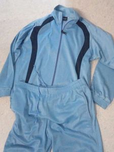 Blue Tracksuit Set