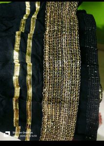 Elegant Black Ethnic Skirt