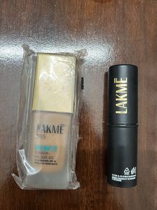 Lakme 9-5 hya matte Foundation And Contour