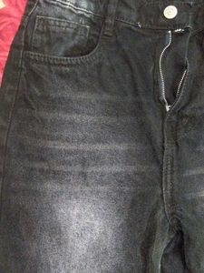 Wide Leg Denim Jeans