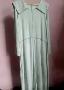 Denim Long Dress M To L Size