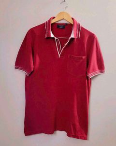 Van Heusen Burgundy Polo Shirt