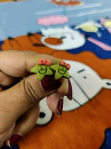 Ethnic Silver Jhumkas + Cute Star Studs(Free)