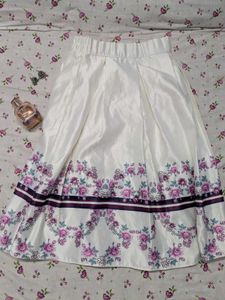 Floral Print Skirt