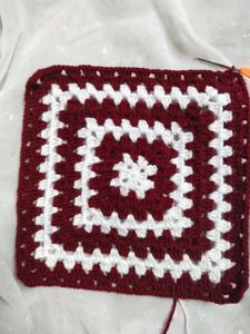 Handmade Crochet Granny Square(set of 2)
