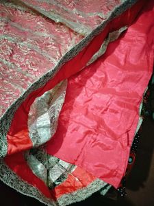 Peach Colour Endo western Lehnga