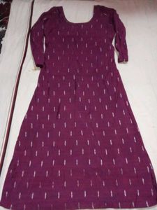 Elegant Purple Kurta