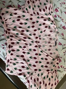 Cute Pink Printed Top