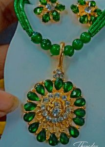 Jwellery Set Beautiful Green Colour