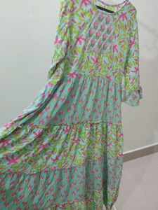 Floral Tiered Maxi Dress