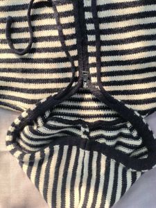 Striped Hooded Sweater