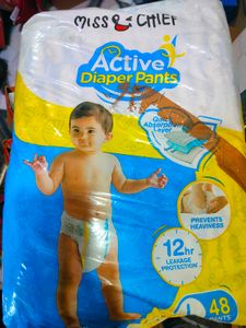 New Miss &amp; Chief Large Diaper 48 Pants