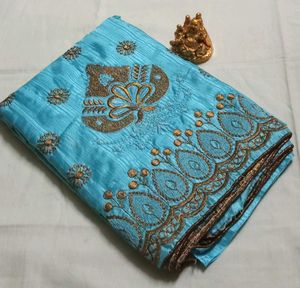 Embroidery Sarees🥰🥰