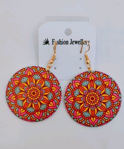 Round FUNKY EARRINGS FOR GIRLS