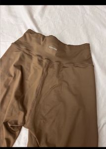 Brown Flared Yoga Pants