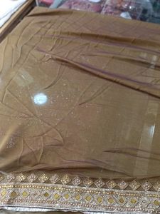 Elegant Brown Saree