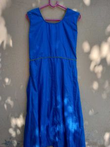 Blue Embroidered Suit