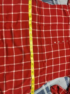 Red Checkered Top